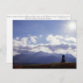 De Commando Monument Scotland Briefkaart (Voorkant / Achterkant)