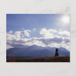De Commando Monument Scotland Briefkaart