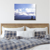 De Commando Monument Scotland Canvas Afdruk (Insitu (Slaapkamer))