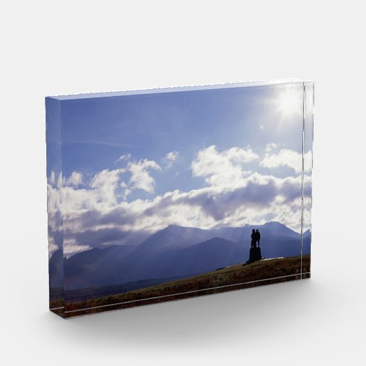 De Commando Monument Scotland Fotoblokken (Links)