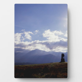 De Commando Monument Scotland Fotoplaat