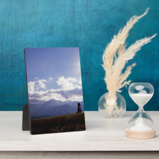 De Commando Monument Scotland Fotoplaat (Zijkant)