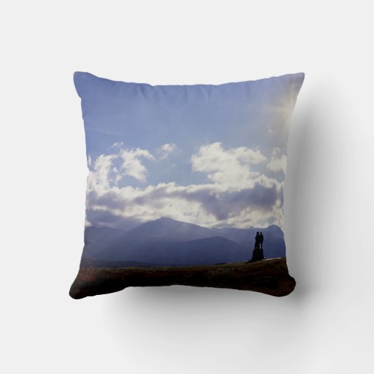 De Commando Monument Scotland Kussen (Achterkant)