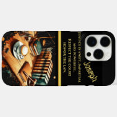 De commandopost van de advocaat Case-Mate iPhone case (Achterkant (horizontaal))