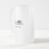 De Commish 16 oz Frosted Mok Fantasy Football (Voorkant links)