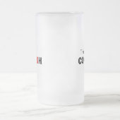 De Commish 16 oz Frosted Mok Fantasy Football (Center)