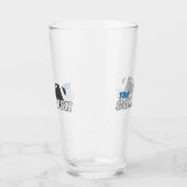 De Commish 16 oz Pint Bierglas Glas (Links)