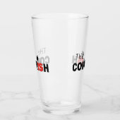 De Commish 16 oz Pint Bierglas Glas (Links)