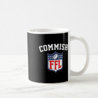 De Commish Funny Fantasy Football League FFL Comm