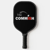 De Commish PickleBall peddel Paddle (Achterkant)