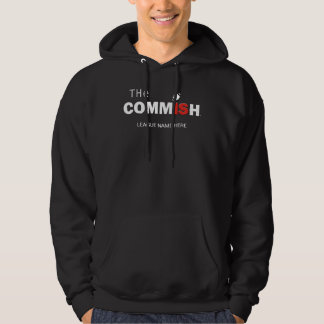 De Commissie Mannen Hoodie Sweatshirt Naam toevoeg