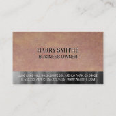 De Communicatie van het netwerk Pictogram Metallic Visitekaartje (Achterkant)