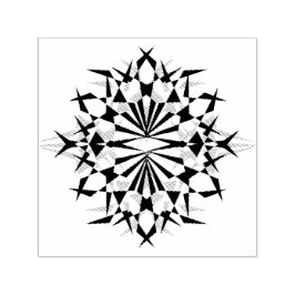 de complexe structuur zelf inktend stempel