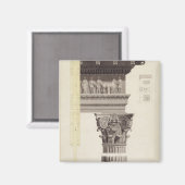 De composietvolgorde (met was, pen en zwarte inkt) magneet (Voorkant / Achterkant)