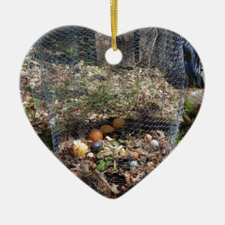 De Compostpool insluiten Keramisch Ornament