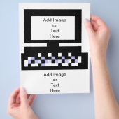 De computer Bk van de Afbeeldingen van de Reeks va Flyer (Hand)