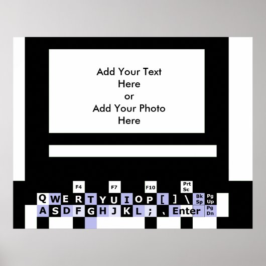 De computer Bkltr van de Afbeeldingen van de Reeks Poster (Voorkant)
