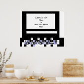 De computer Bkltr van de Afbeeldingen van de Reeks Poster (Keuken)