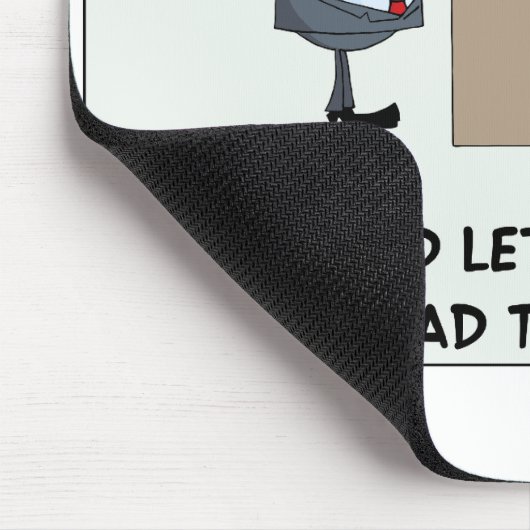 De computer van Angry Programmer Muismat (Hoek)