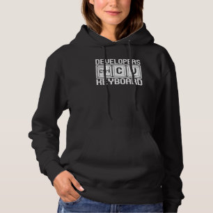 De Computer van de Coder van de Programmer van het Hoodie