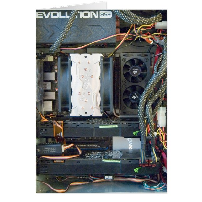 De computerapparatuur (Voorkant)