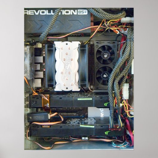 De computerapparatuur poster (Voorkant)