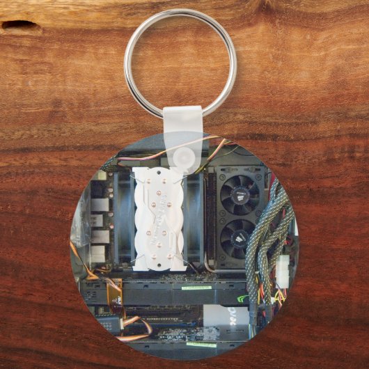 De computerapparatuur sleutelhanger (Voorkant)