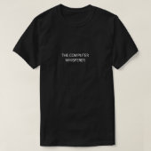 De computerluidspreker t-shirt (Design voorkant)