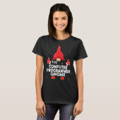 De Computerprogrammeur Kabouter Overeenkomende Fam T-shirt (Voorkant volledig)