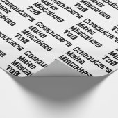 De computers maken fouten aan0 cadeaupapier (Hoek)