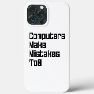 De computers maken fouten aan0 Case-Mate iPhone case