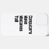 De computers maken fouten aan0 Case-Mate iPhone case (Achterkant (horizontaal))