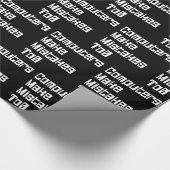 De computers maken fouten aan0 het verpakken papie cadeaupapier (Hoek)