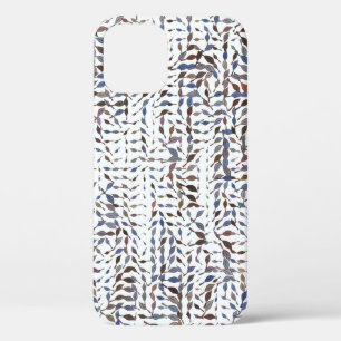 De conceptuele achtergrond verlaat tekeningspatroo Case-Mate iPhone case