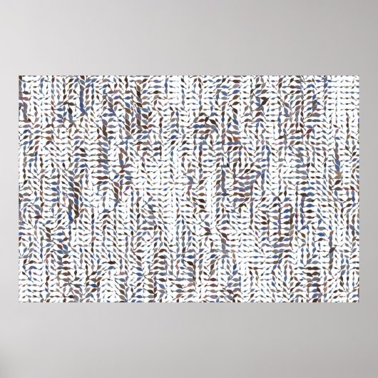 De conceptuele achtergrond verlaat tekeningspatroo poster (Voorkant)