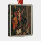 De conclusie metalen ornament (Rechts)