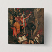 De conclusie vierkante button 5,1 cm (Voorkant)