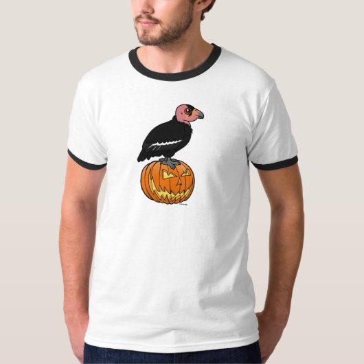 De Condor Halloween van Californië T-shirt (Voorkant)