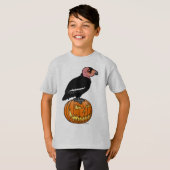De Condor Halloween van Californië T-shirt (Voorkant volledig)