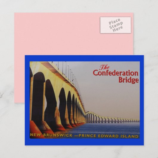 DE CONFEDERATIEBELASTING P-E-I CANADA BRIEFKAART (Voorkant / Achterkant)