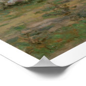 De conferentie van de Seine en de Marne in Ivry Poster (Hoek)