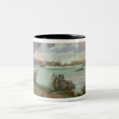 De conferentie van de Seine en de Marne in Ivry Tweekleurige Koffiemok (Center)