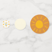 De Confetti van de lijst hier komt de Zoon (Achterkanten)