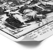 De congestie in Parijs Poster (Hoek)