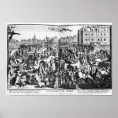 De congestie in Parijs Poster (Voorkant)