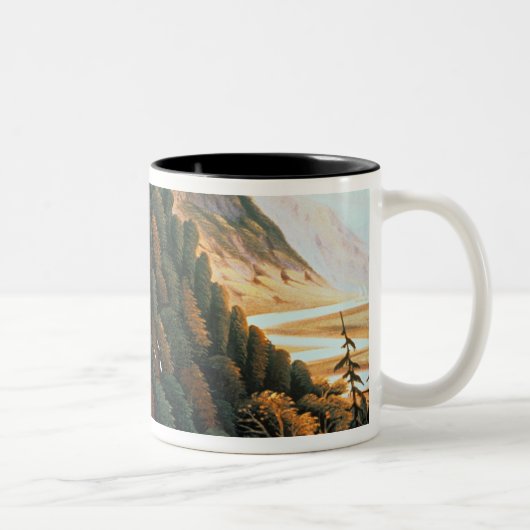 De Connecticut-vallei Tweekleurige Koffiemok (Rechts)