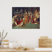De Consectie van de keizer Napoleon l Poster (Keuken)