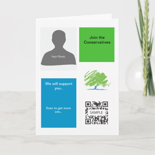 De Conservatieve Partij van de Sjabloon van het (Voorkant)