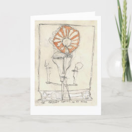 De constante babbelaar. kaart