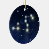 De Constellatie | Blauwe Douane | van de Leeuw Keramisch Ornament (Rechts)